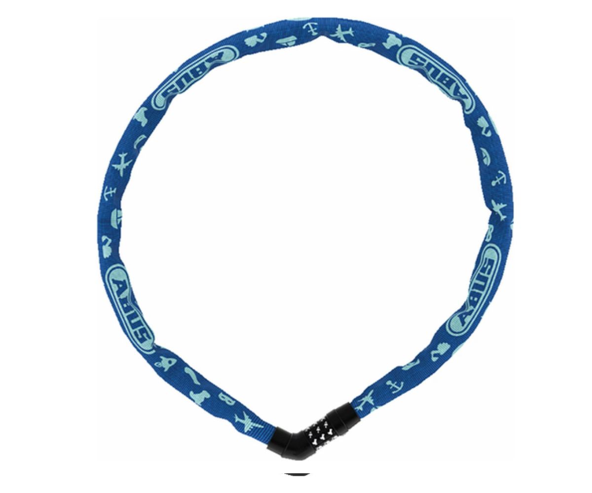 Abus Steel-O-Chain 4804C SYMBOLS | blau