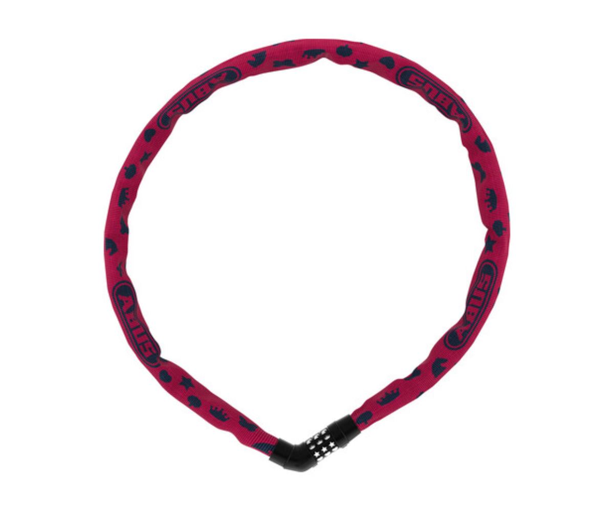 Abus Steel-O-Chain 4804C SYMBOLS | pink