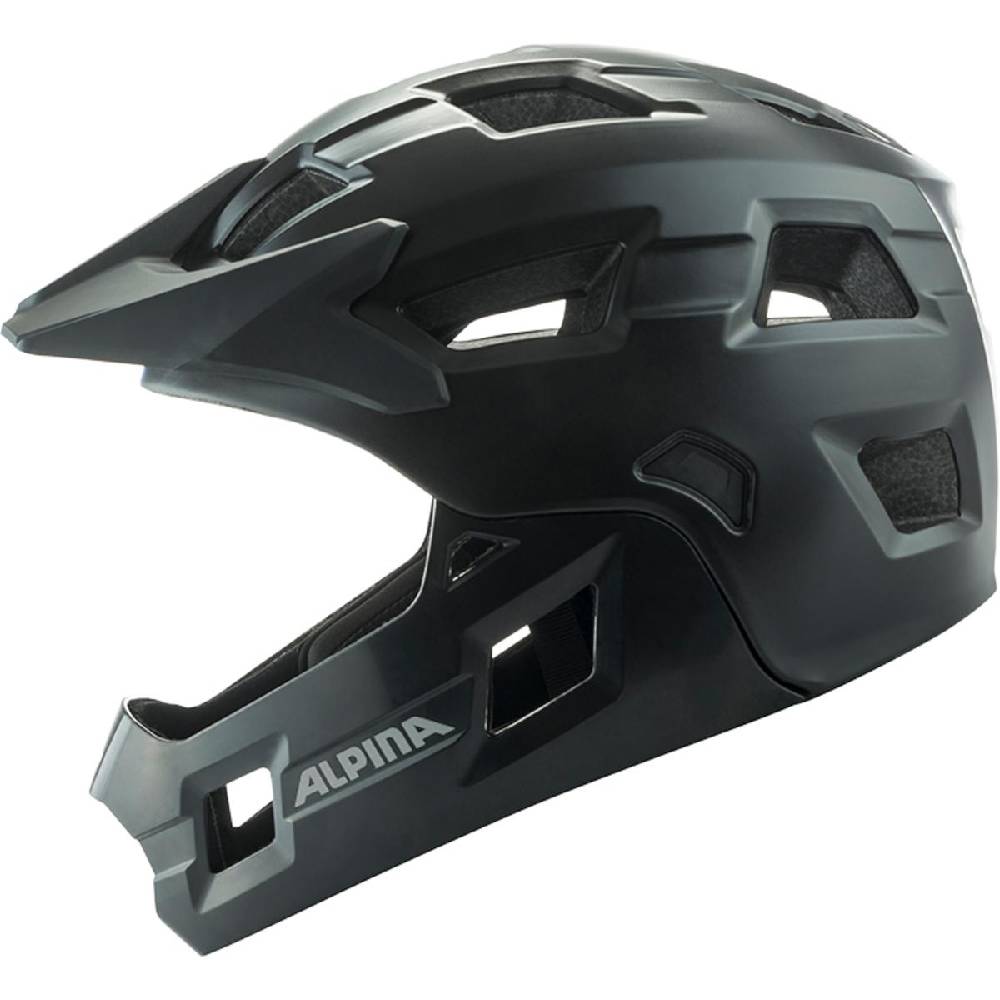 alpina fahrradhelm kinnriemen Alpina RUPI Kinderbike-Helm | black matt