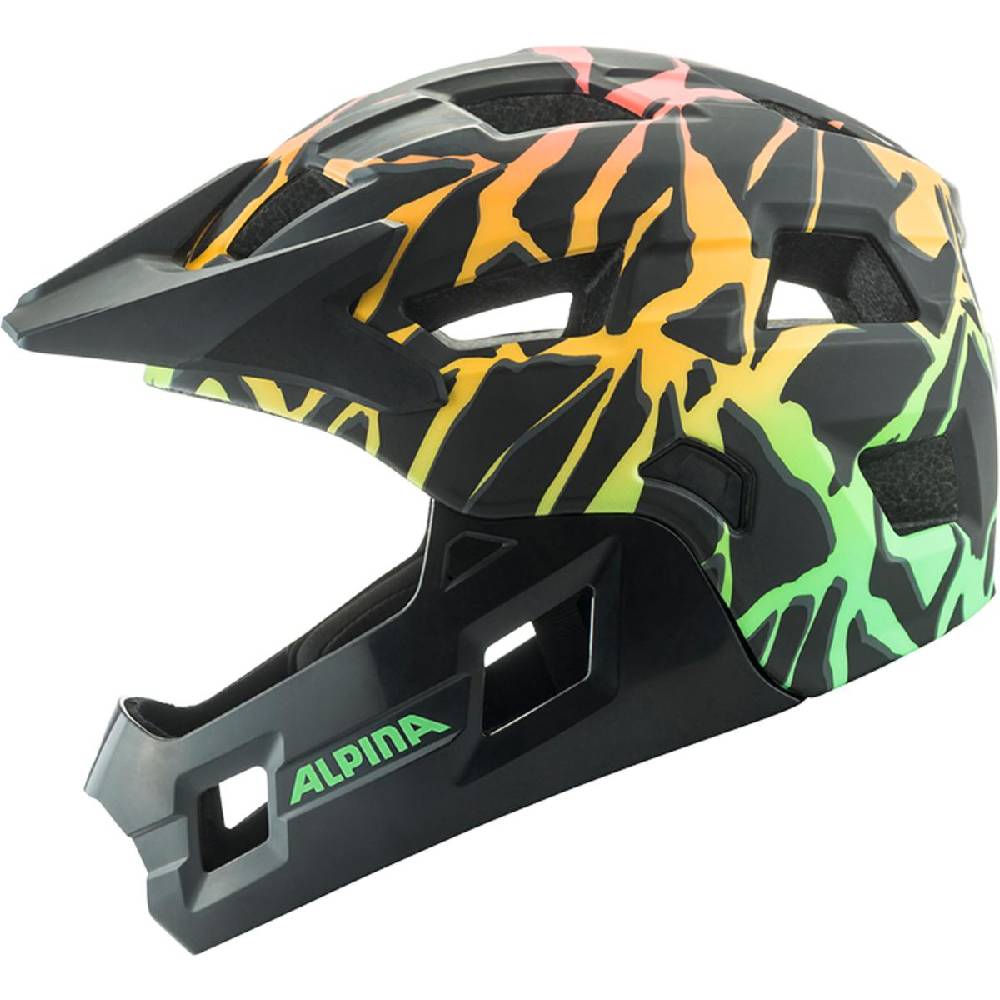 alpina fahrradhelm kinder Alpina RUPI Kinderbike-Helm | neon-fading matt