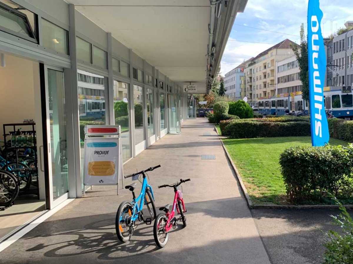 Kindervelo vor dem Kauf ausprobieren - probefahren empfohlen