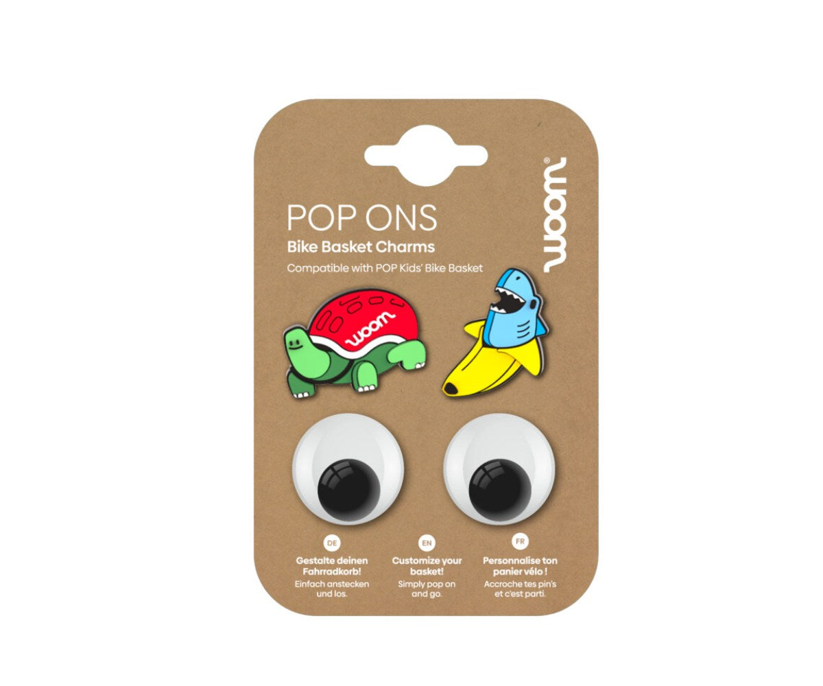 Woom Pop Ons Fahrradkorb Anstecker