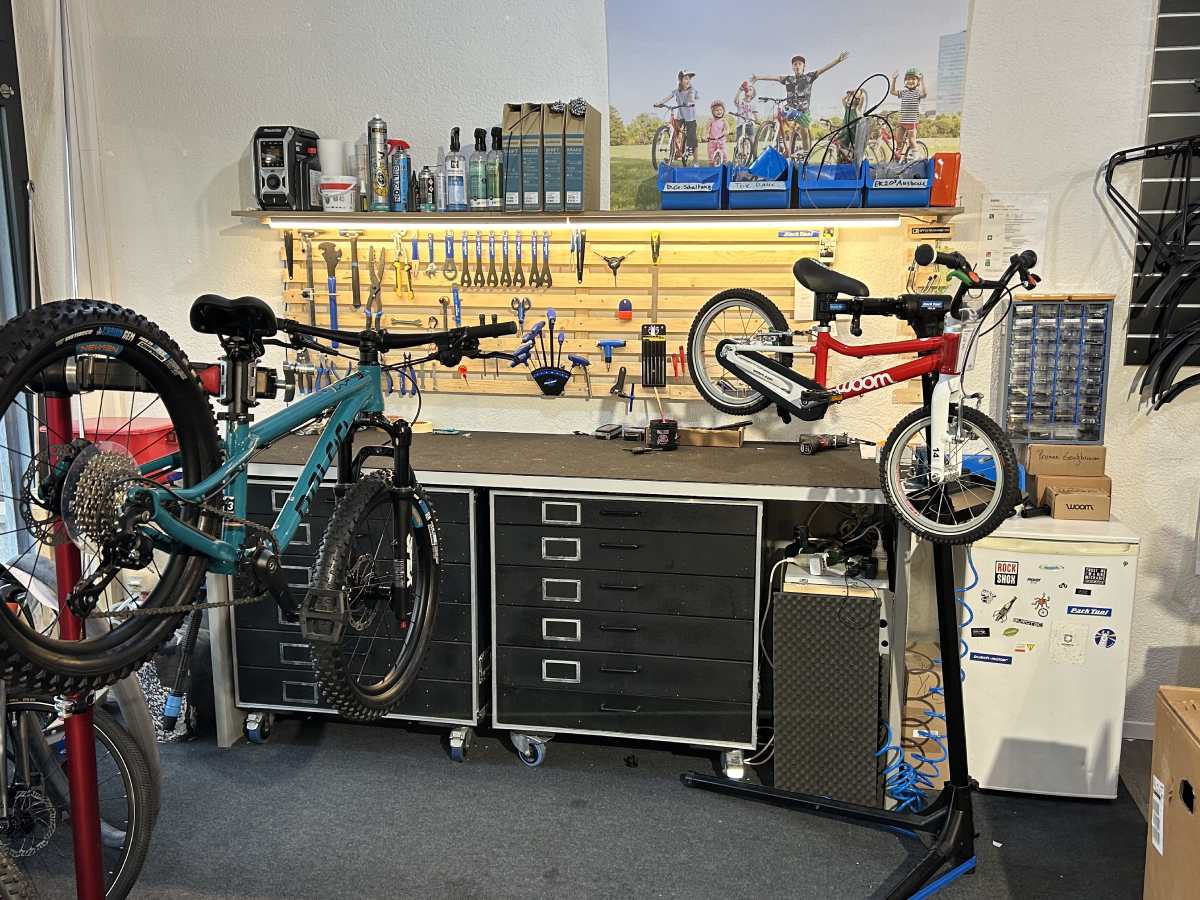 Kindervelo Werkstatt für Service und Reparaturen