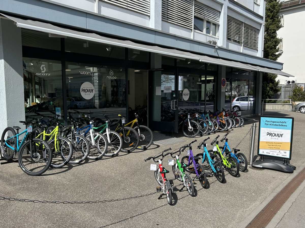 Kindervelo Geschäft in Luzern - PROUDY BIKE 