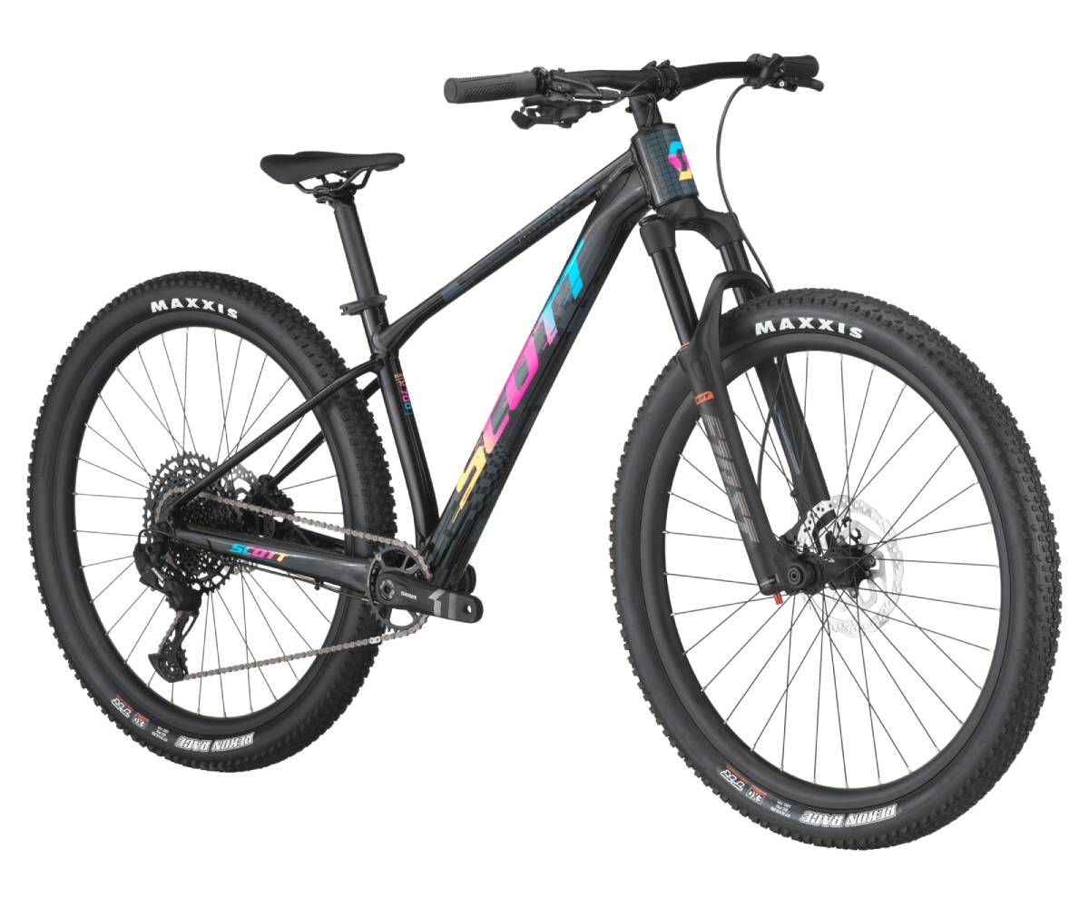 Scott Scale 700 black Kinderbike mit 27.5'' Rädern und Federgabel 