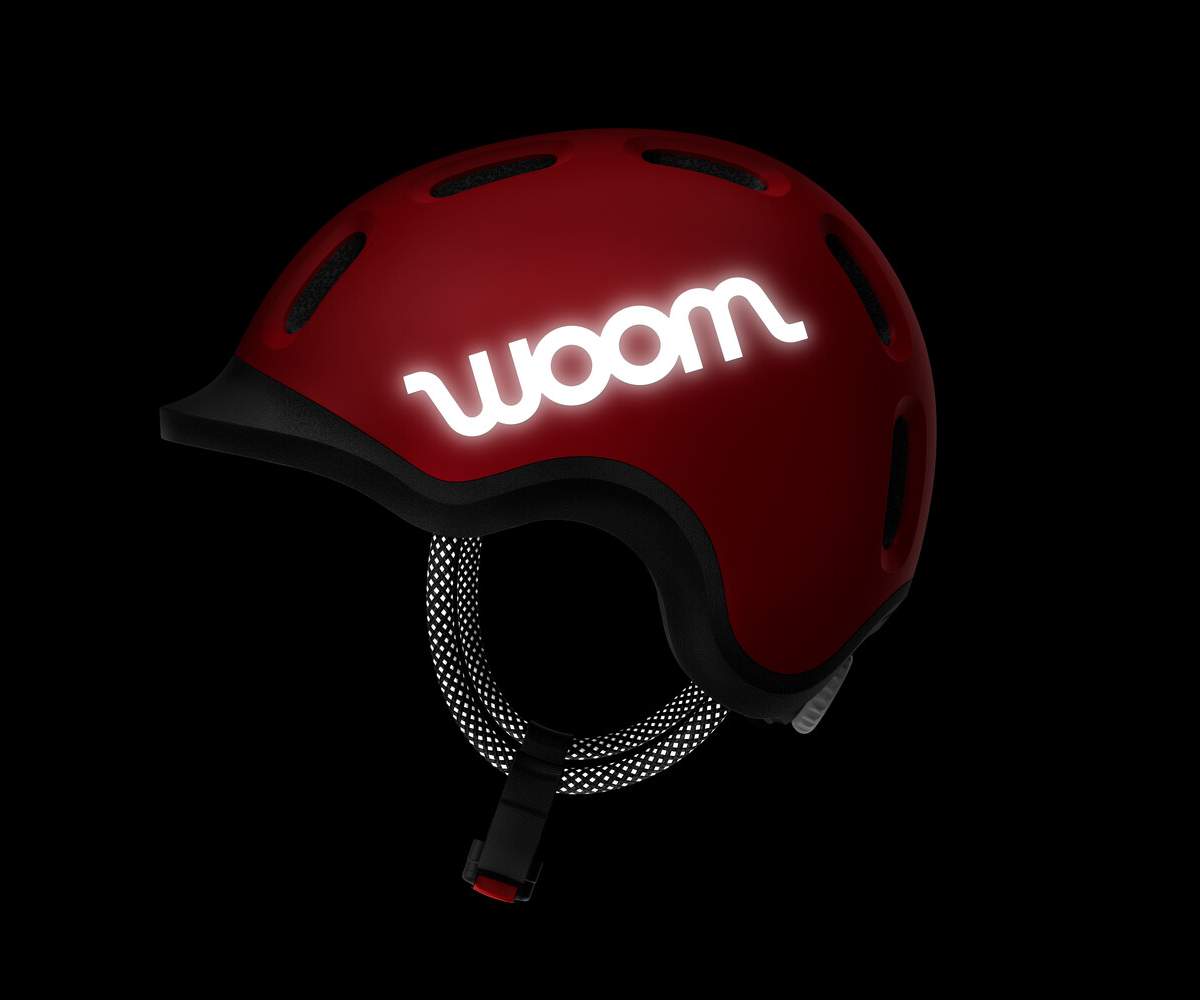 Woom READY Kinderfahrrad-Helm M | woom red