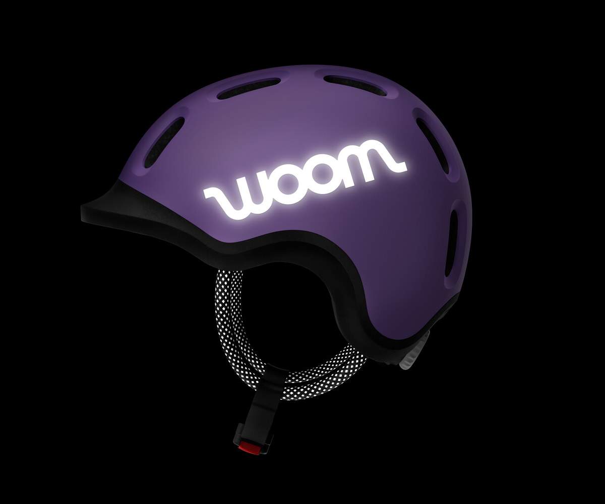 Woom READY Kinderfahrrad-Helm M | lilac