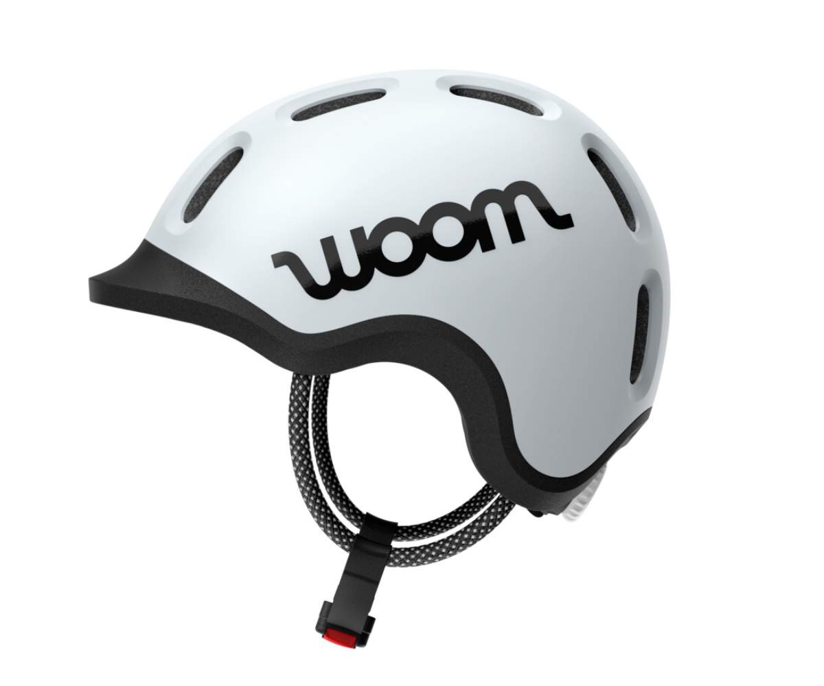 Woom READY Kinderfahrrad-Helm M | pale grey