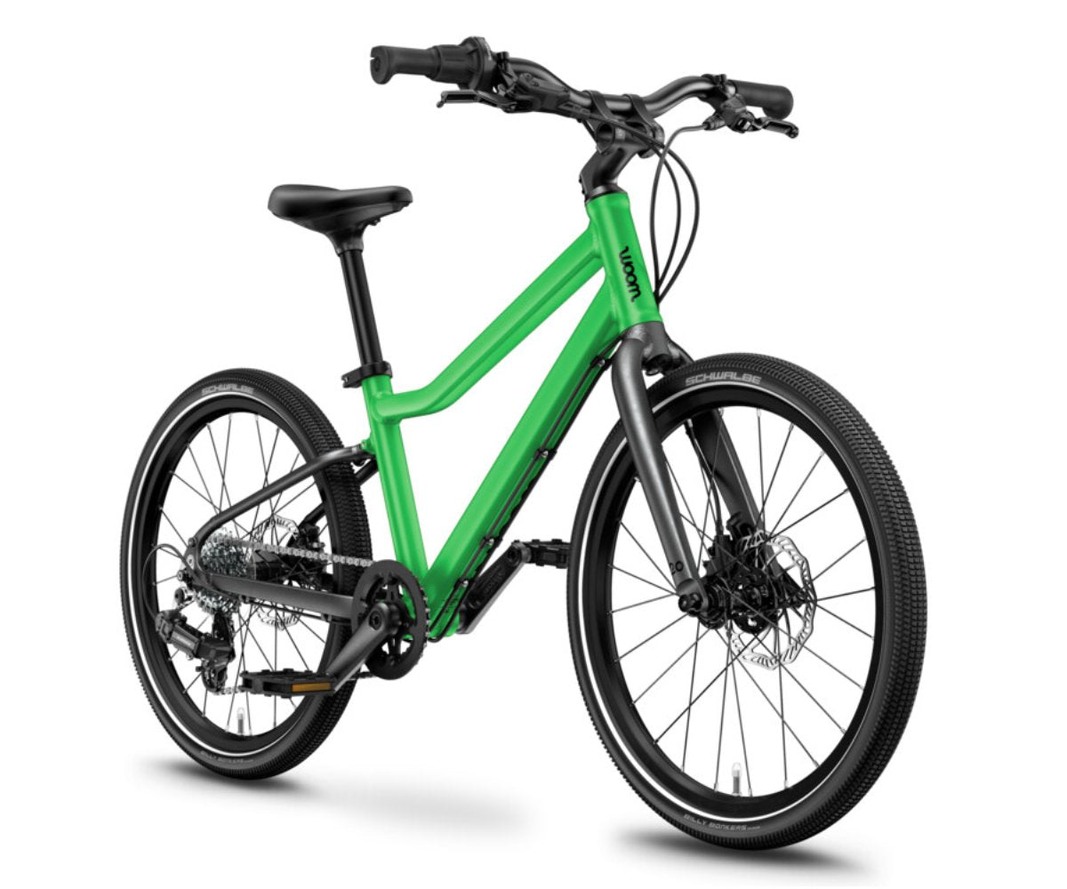 Woom Explore 4 Kindervelo gruen