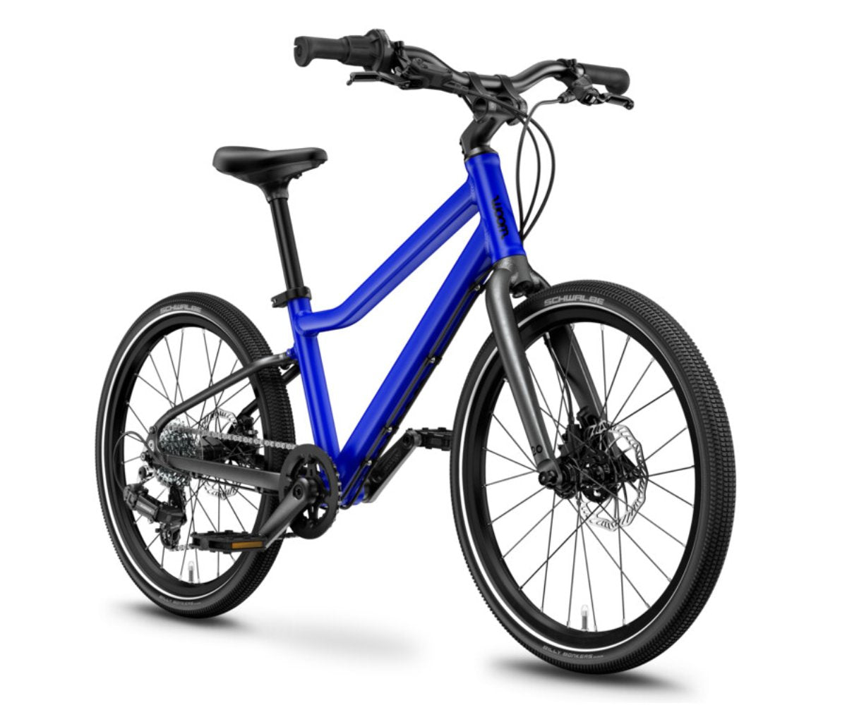 Woom Explore 4 Kindervelo blau