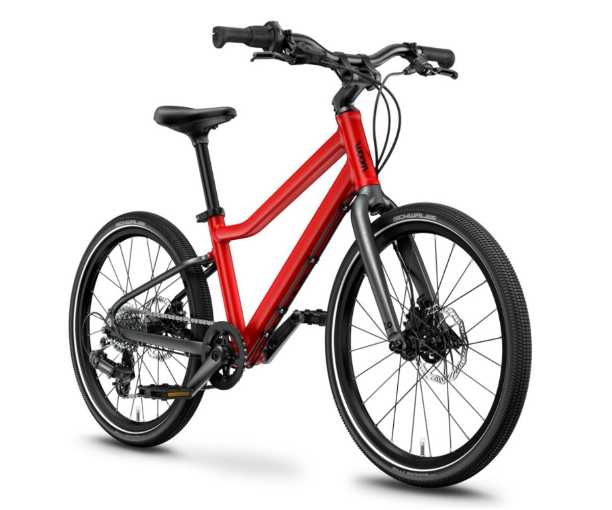 Woom Explore 4 Kindervelo rot