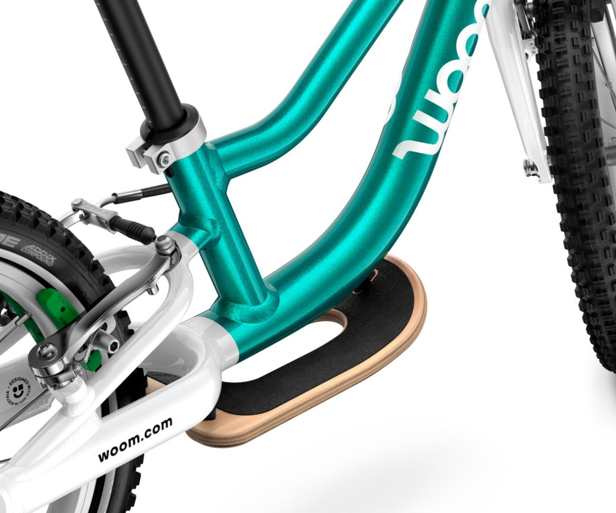 woom fahrrad grün WOOM Go 1 Plus | metallic turquoise