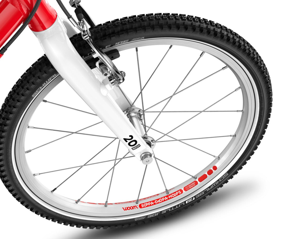 woom 2 fahrrad rot WOOM Go 4 Kindervelo | woom red