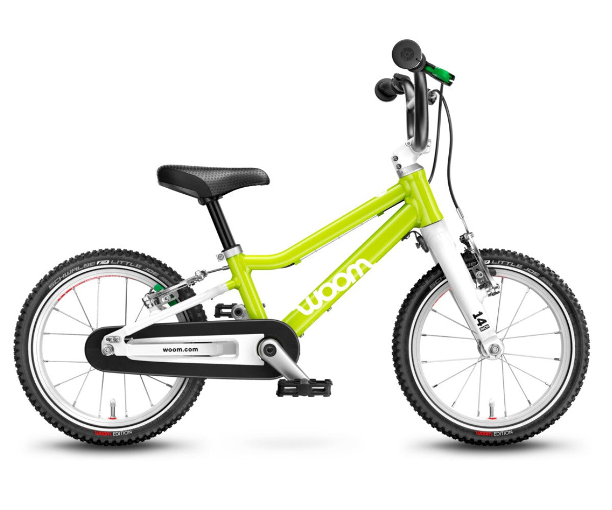 Woom Original 2 Kindervelo hellgruen